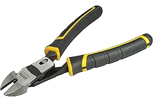 Stanley Fmht0-70814 Pince Coupante Diagonale Gamme FatMax- Mécanisme Pivot - Plus De Force De Coupe - Corps Forgé En Acier - Traitement Thermique - Mâchoire Effilée - Poignée Soft Grip