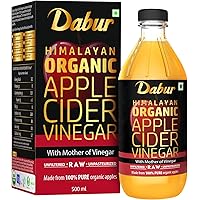 DABUR Himalayan Organic Apple Cider Vinegar with Mother of Vinegar |100% Pure| USDA Organic Certified |Raw, Unfiltered…