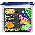Flexon Dye Fabric Dye Multicolour Easy to Use, Permanent Fabric Colors for Clothes and Cloth Style 6 (Pack of 6 Colour Dye)