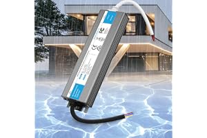 SUCIKORIO 12V 400W Nätaggregat LED Transformator Vattentät IP67 Ultrasmal