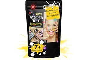 COSMEZIA Make Up Set Wundertüte 7+ Kosmetikartikel, Accessoires & Spruchkarte Kosmetik Überraschungstüte Makeup Markenprodukte Beauty Überraschungsprodukte, Marken Make-Up, Geschenkidee Make-up Set