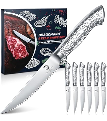 Shun Premier Steakmesser 5 Zoll - Damaszener Stahl, Pakkawood Griff, Handgeschliffen