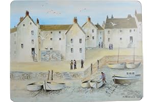 Creative Tops 6-częściowy zestaw podkładek korkowych z obrazkiem z winami