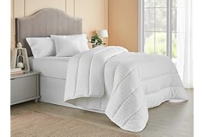 DONATELLA Relleno NÓRDICO. Edredón Hipoalergénico de Fibra Hueca 400 gr, Color Blanco - Lavable en Lavadora (Todas Las Medidas Disponibles). Cama 135 cm CUTI-400