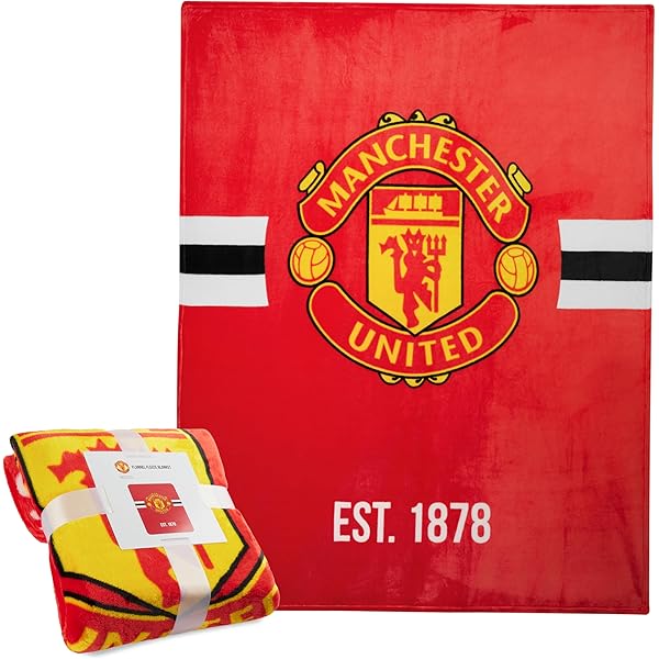 Bonnet Manchester United - Noir - Taille Unique 56 Cm - Neuf