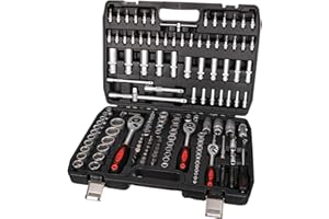 Sixtol Nacktset 171 | Vielseitige 171-teilige eignet sich für jede Werkstatt oder Garage