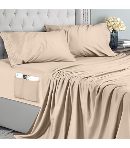 Utopia Bedding Queensize Beddengoed Set - 4-Delig Geborsteld Microvezel In Spa Blue