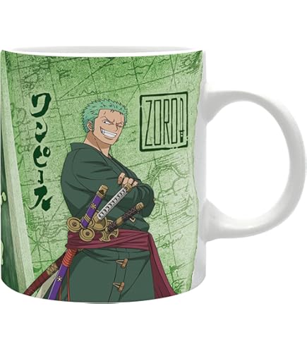 Een Stuk Anime Zoro Warmte Reactieve Kleur Veranderende Keramische Mok Een Stuk Anime Zoro Warmte Reactieve Kleur Veranderende Keramische Mok