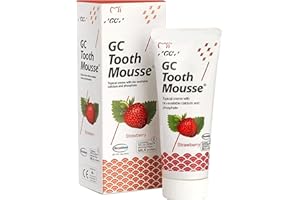 GC Tooth Mousse Dentifrice 35ml fraise, Paquet de 2 (2x 35ml)