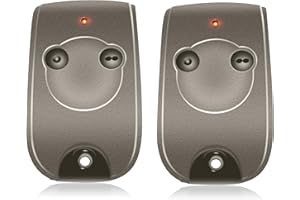 ALISONTECH 2 x 1841026 Télécommande Motorisation Portail Portes de Garage NS 2 Canaux 433.42MHZ Garantie de 3 Ans