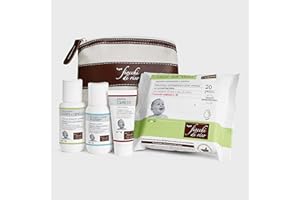 Fiocchi di Riso - COFANETTO BEBÈ - Kit da viaggio specifico per proteggere la cute fin dalla nascita: Detergente Intimo Mioderm, Pasta Cambio, Detergente Corpo e Capelli e Salviette Talco NON Talco.