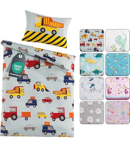 Cartoon Auto Bettwäsche Set Für Kinder Jungen, Wh Produktbild-Vorschau 7