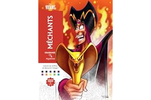 Coloriages mystères Disney - Méchants