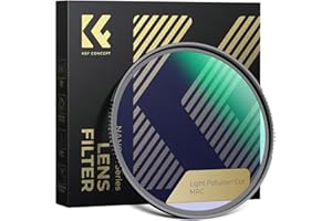 K&F CONCEPT 77mm Natual Night Filter Light Pollution Filter for Night Photography Sky/Star Astrophotography Optical Glass Double Sided (Nano-X Series)