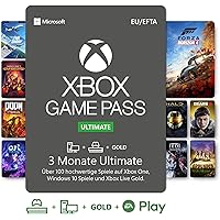 Xbox Game Pass Ultimate | 3 Monate Mitgliedschaft | Xbox/Win 10 PC - Download Code