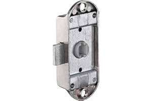 Gedotec Cerradura de barra giratoria cuadrada con diseño interno para armario Piccolo-Nova | Diámetro: 15 mm | Bisagra DIN derecha | Fabricado en Alemania | 1 pieza cerradura para muebles sin cuadrado