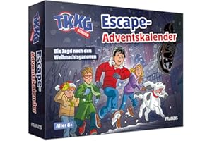 FRANZIS 67240 - TKKG Junior Escape-Adventskalender: Die Jagd nach den Weihnachtsganoven