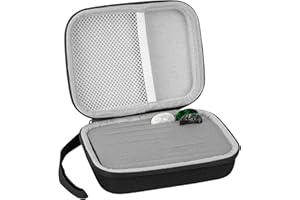 MUSIIN Guitar Pick Holder Case Compatible with Fender Dunlop D'Addario Dunlop Musical Instrument Guitar Accessories, All Size Picks Storage Pouch Box-Bag Only (Black)