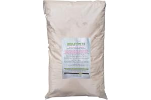 MULTI-MITE® 10KG DIATOMACEOUS EARTH Feed Grade DE Powder SPECIAL GRADE - FAST DESPATCH - Red Mite Fleas and All Animal Lice Control Powder