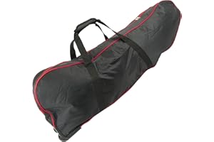 CityBAG Bk064-vces Bolsa para Patinete con Ruedas Tipo Carrito Trolley de 8" (BK064), Unisex Adulto, Negro, ünica