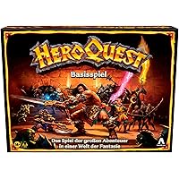 Avalon Hill HeroQuest Basisspiel, Dungeon Crawler Fantasie-Abenteuerspiel mit Miniaturen, ab 14 Jahren, für 2 − 5 Spieler