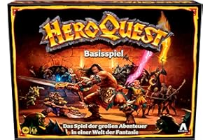 Avalon Hill Wizards of the Coast HeroQuest Basic Game Gioco da tavolo Dungeon Crawler Fantasy Adventure Game dai 14 anni per 2-5 giocatori.
