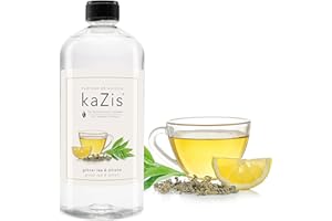 KAZIS® I zielona herbata i cytryna 1 litr I do każdej lampy katalitycznej I zapach do pomieszczeń