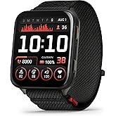 Garmin Venu X1 - Siyah | B&uuml;y&uuml;k 2 in&ccedil; AMOLED ekran, LED el feneri, 8 mm ultra ince g&ouml;vde, 100 &ouml;nceden y&uuml;klenmiş spor uygulamas
