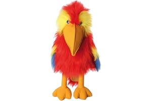 The Puppet Company - Large Birds - Scarlet Macaw Hand Puppet