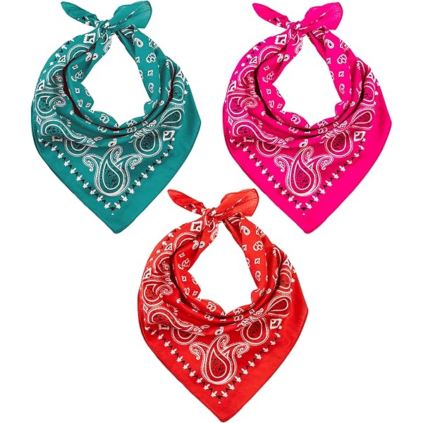 Fostex Bandana - zwart/rood/goud - katoen - 55x55 cm - piraten zakdoek bestellen
