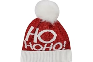 Pro Climate Childrens Hat Beanie Christmas Pom Pom Ho Ho Festive Xmas