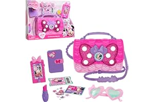 Coffret Sac à Main Minnie Mouse de Disney Junior, 9 Accessoires, Jeux d’Imitation et déguisements, Jouets pour Enfants de 3 Ans et Plus par Just Play