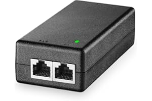 YuLinca 2.5 Gigabit PoE+ Injector, 802.3af/at Power Over Ethernet PoE Adapter, 100/1000/2500Mbps, Non-PoE to PoE Adapter, Plug & Play, Distance Up to 100 Meters (328 ft.)