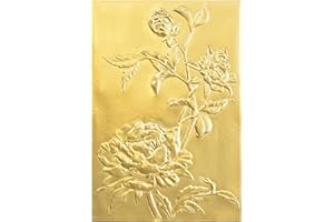 SIZZIX Carpeta de repujado Texture Fades 3D 664189 Rosas by Tim Holtz