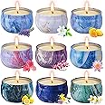 OFUN Scented Candles Gifts for Women, 9 Pack Candle Gift Set, Natural Soy Wax Aromatherapy Candles, Gift Sets Idea for Her, Girls, Friends, Mother's Day, Birthday, Valentines, Anniversary
