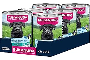 Eukanuba Adult Grain Free Wet Dog Food Trout & Sweet Potato 6 x 400g
