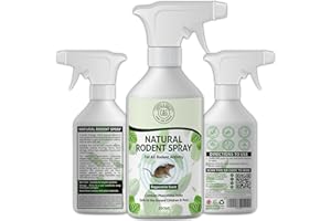 C&G HOME AND GARDEN Natural Rodent Repellent Spray | Peppermint Oil Rat & Mouse Repellent | Natural Rat Repellent | Peppermint Oil for Mice | Indoor Outdoor Rodent Control | How to Get Rid of Mice Naturally