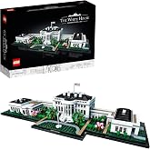 LEGO Architecture Beyaz Saray 21054 -Seyahat, Mimari ve Tarih Meraklısı Yetişkinler İ&ccedil;in Washington Simgesi Koleksiyonluk ve 