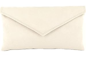 LONI Clutch/Shoulder Bag Faux Suede Handmade in the UK