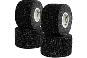 Murgs Weightlifting Thumb Tape | Adhesive Weightlifting Tape 5m | 100% Rayon Cotton Crossfit Tape & Weight Lifting Tape | Strong Gym Tape for Hand Protection - Pack of 4