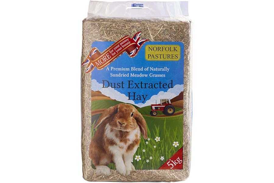 Norfolk Pastures Premium Dust Extracted Hay for Small Animals XL Pack