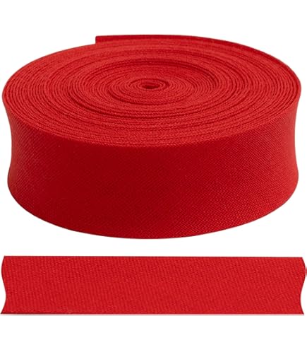 Nastro In Sbieco Cotone 20mm X 5m - Per Cucito, Bordi E Decorazioni Fai Da Te (Blu Scuro) - Foto 5