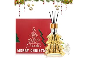 WEILAOK Profumatore Ambiente Bastoncini, Diffusori Ambiente con Bastoncini Natalizio, Diffusore bastoncini, Profumatore per Ambienti per Ambienti Adatto Decorazione di Feste Domestiche, Natale-100ml