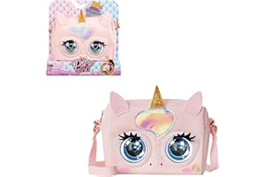 Purse Pets LICORNE - COMPAGNON INTERACTIF FORMAT SAC A MAIN - Animal Interactif Qui Cligne Des Yeux Avec Effets Sonores et Différents Modes De Jeu - 6062241 - Jouet Enfant 5 Ans et +