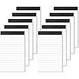 10 Pack A7 Small Notepads Refills Memo Pads 3x5 Inch Lined Writing Note Pads with 30 Sheets Note Pad Paper in Each Pad Mini Pocket Notebook Refills for Taking Notes and Reminders Organization Planning