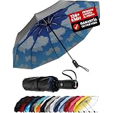 Repel Umbrella Automatic Folding Windproof Umbrella - Windproof Travel Umbrella - Auto Open and Close, Compact, Durable - Stu