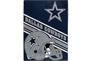 Northwest NFL Dallas Cowboys - Manta Raschel Unisex para Adultos, 60 x 80 Pulgadas, Inclinada