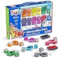 Learning Resources Numberblocks Stampoline Park Stamp Activity Set Numberblocks Colours Washable Inks Arts and Crafts Colour Blocks Hobby Art 32 Pieces Gifts for 3 4 5 6 7 Year Old Kids Boys & Girls