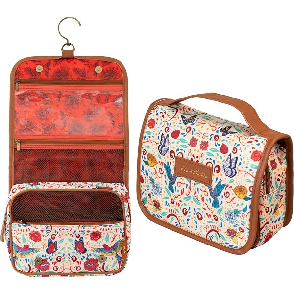 CERDÁ Reise-Necessaire Für Kinder – Minnie Mouse Design, Mit 2 Fächern, Zum Aufhängen, 22,5x15,5x5 Cm