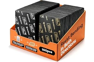 Fraktskydd för samlarkort – premium ultrastarka plastinlägg – 100-pack – 9,5 x 11,5 cm
